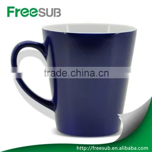 New Wholesale Ceramic Blank 12 oz Conical Sublimation Temperature Changing Mugs thumbnail-5