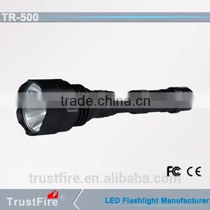 TrustFire 500lm TR-500 One XML-T6 Police Security Flashlight With 18650 Battery thumbnail-1