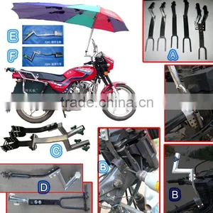 Windproof Bike and Motorcycle Umbrella thumbnail-1