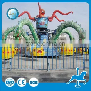 Outdoor Playground Kids Games Octopus Ride!!! Amusement Park Kids Rides Octopus Ride for Sale thumbnail-6