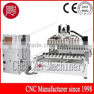 CHENCAN CNC 12 Heads Wood Cylinder Engraving Router Machine thumbnail-1