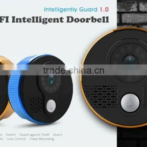 Hot Sale China Supplier Intelligent Awareness Wifi Doorbell With Motion Sensor(Android and IOS) thumbnail-1