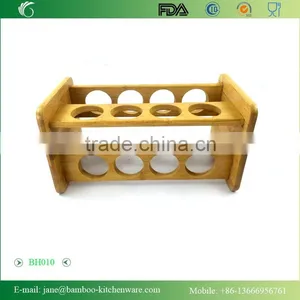 Bamboo 16 Pepper Filled Bottle Spice Rack thumbnail-4