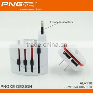 Wholesale Cell Phone Accessories Universal Multi Micro Usb Travel Charger thumbnail-5