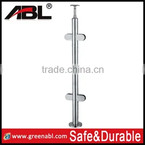 Stair Glass Handrail Balustrade With Glass Clips thumbnail-1