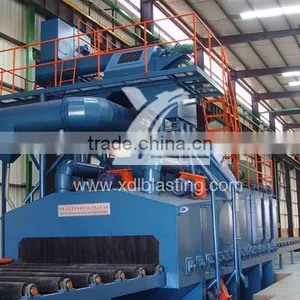 SXB3000-6 Steel Plate Shot Blasting Machine Ordered by Customers thumbnail-1