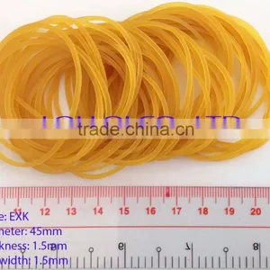Wholesale Vietnam Factory Rubber Band - Size #18 Natural Rubber Band Yellow & Honey Color thumbnail-3