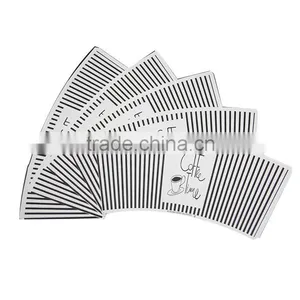 Hangzhou LvYang/GoBest Food Grade Flexo/offset Printing Paper Cup Fan With Customized Design thumbnail-6