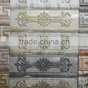 80X250 Marble Design Ceramic Bathroom Decorative Wall Tile Border thumbnail-5