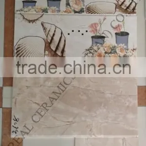 $3.0/sqm 300X600mm Full Set of 3D Inkjet Ceramic Tiles for Sale thumbnail-1