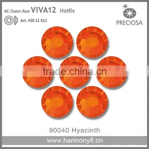 PRECIOSA Flat Back Hot Fix Rhinestones, Hyacinth MC Chaton Rose VIVA12 thumbnail-1
