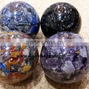 Mix Orgone Balls With Copper Coil : Wholesale Orgone Ball thumbnail-3