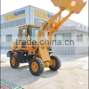 1.3ton Articulated Mini Wheel Loader With ce thumbnail-1