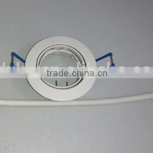 Spraying White Finish 8w Gu10 Ceiling Spotlight Fitting With Gu10 Lamp Base thumbnail-1