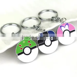 Lastest Lovers Metal Pokemon Key Chain Attachment thumbnail-2