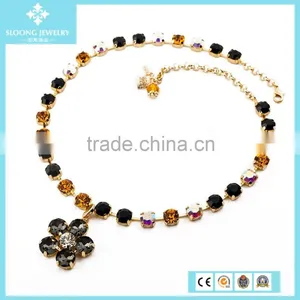 Wholesale Wedding Diamond Chain Latest Model Fashion Necklace thumbnail-6