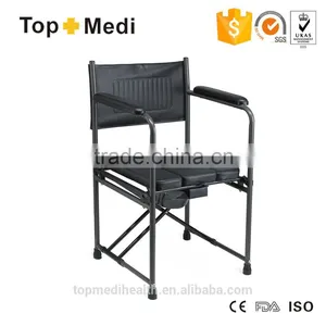 Steel Commode & Shower Chair Bedside Toilet & Shower thumbnail-1