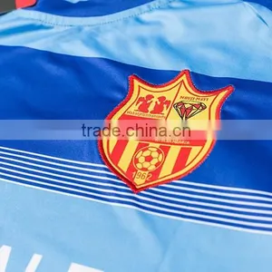 Micro-mesh Sublimation Football Jersey/custom Sublimation Sublimated Football Jersey/kids Soccer Uniforms Cheap thumbnail-5