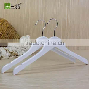 Hot Sale White Wooden Hangers Wholesale thumbnail-1
