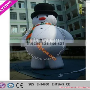 SGS Attractive Promotional Inflatable Happy Christmas Costumes for Decoration thumbnail-3