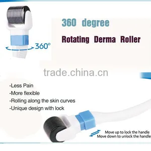 600 Needle Skin Roller 360 Degree Rotatable Handle Derma Roller System 1.5MM thumbnail-4