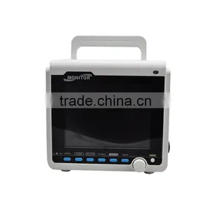 8.4-inch 5-Parameter Vet Patient Monitor With Low Price ECG, NIBP, SPO2, RESP, TEMP, PR thumbnail-6