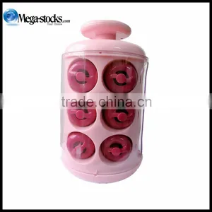 2016 New Heated Roller Set Hot Roller Hair Curlers Tongs Waves Curler thumbnail-4