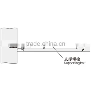 Round Rod Adjustable Invisible Support For Furniture thumbnail-2