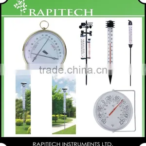 Gardening Indoor Outdoor Plastic Wooden Metal Deorative Thermometer Wall Thermometer thumbnail-6