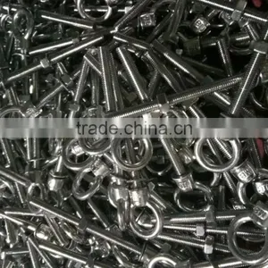 Factory Manufacturer Stainless Steel SS304/316 Rigging Weld Long Eye Bolt thumbnail-2