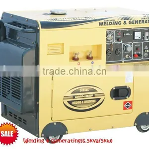 Welding & Generating(6.5kva/5kw)-portable/silent/open Type thumbnail-1