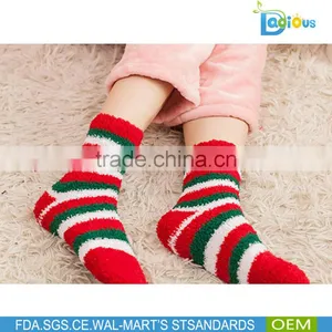 New Women's Colorful Novelty Christmas Pattern Cotton Crew Socks thumbnail-5