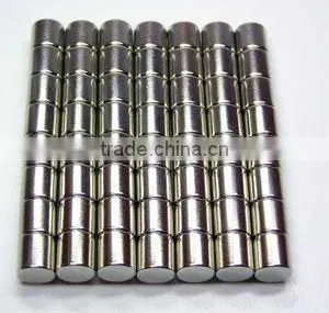 Strong Small Cylinder Magnet Discs Plating With Color-Zinc thumbnail-4