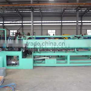 Automatic Chain Link Fence Diamond Mesh Making Machine to Make Wire Mesh Fence China thumbnail-1