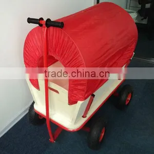 Popular Children Antique Wooden Wagon thumbnail-1