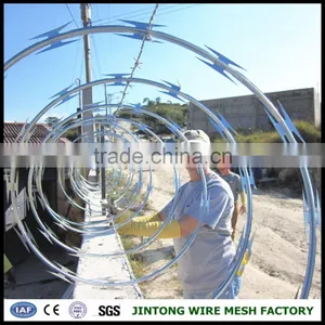 Low Price Concertina Razor Wire With 450mm Coil thumbnail-5