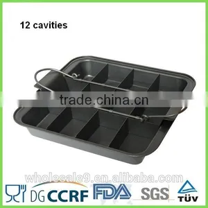 Pancake Baking Pan/carbon Steel Non-stick Sheet Pan/baking Tray With 18 Cavities thumbnail-2