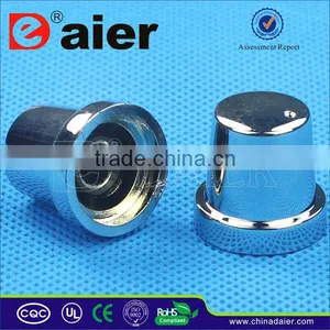 6mm Chrome Plated Pedal Guitar Amplifier Knobs thumbnail-1