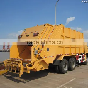 SINOTRUK HOWO 10 Tons 6 Wheel 4x2 Garbage Truck for Sale thumbnail-4