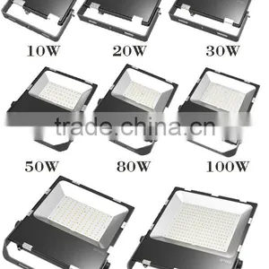 IP65 Die Casting Aluminum 80w Thin LED Flood Light Housing thumbnail-5