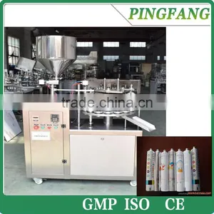 KPLG-40 Semi Automatic Aluminum Tube Filling and Sealing Machine for Factory Price thumbnail-1