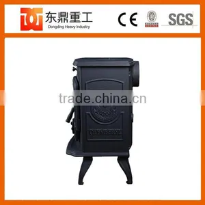 5KW Small Model Indoor Wood Burning Stove/ Fireplace With Enamel Product thumbnail-3