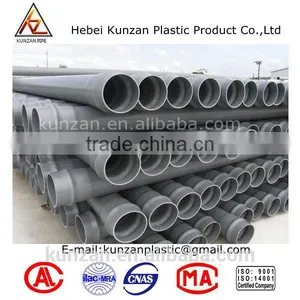 Grey 4 Inch Pvc Drainage Pipe Manufacturer Cheapest Price $0.89 per Meter thumbnail-1