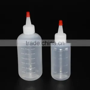 240ml LDPE Plastic Squeeze Bottle With Pointed Mouth Cap thumbnail-1