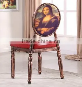 Quality European Antique Metal Restaurant Dining Chair QL-T853 thumbnail-1