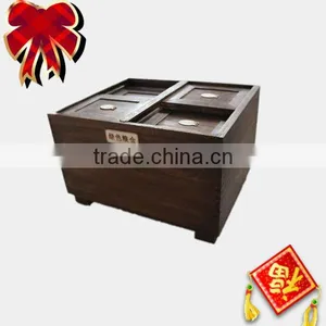 Eco-friendly Kitchen Use Wooden Rice Storage Box Rice Bin thumbnail-1