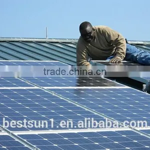 5000w Solar pv Mounting System/solar Panel Mounting Structure/standing Seam Roof Mounting Bracket thumbnail-4