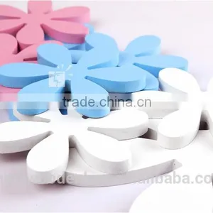 2015 Factorymade Refined Flower Shape Wooden Wall Stickers thumbnail-1