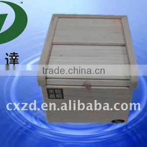 Wholesale Big Volume Wooden Rice Bucket Wooden RiceBin thumbnail-3