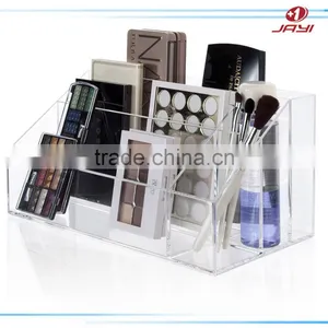 2017 Wholesale Clear Acrylic Lucite Makeup Storage Boxes Cosmetic Storage Box thumbnail-6